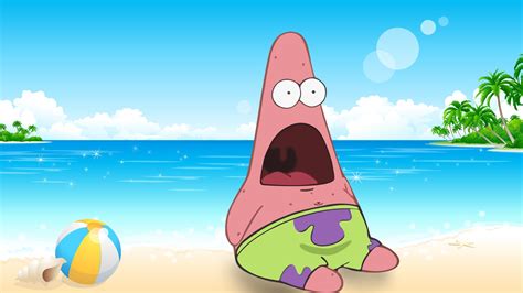 suprised patrick|surprised patrick wallpaper.